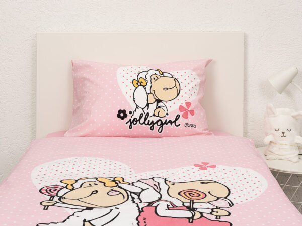 סט מצעים ניקי למיטת מעבר