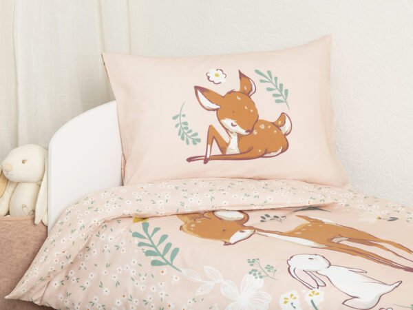 סט מצעים “במבי” 01-100 למיטת מעבר