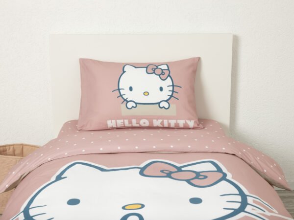 סט מצעים HELLO KITTY 34-082 למיטת יחיד
