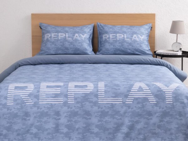 MIAMI סט מצעים זוגי REPLAY