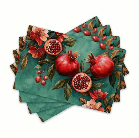 מפית שולחן רימונים