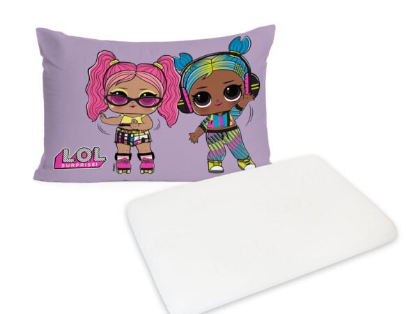 כרית ממורי ממותגת LOL + ציפית מתנה GAP