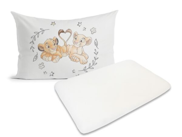 כרית ממורי ממותגת מלך האריות + ציפית מתנה GAP