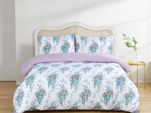 Laura Ashley סט מצעים פרקל- דגם Wisteria