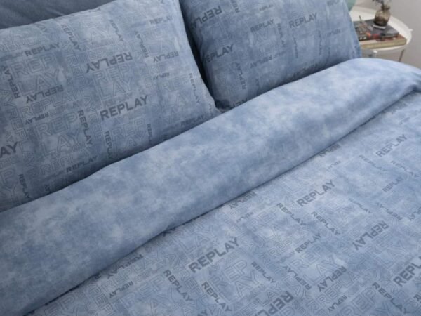 סט מצעים כותנה- REPLAY - לוגו ג'ינס